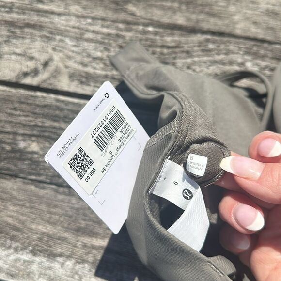 Lululemon Energy High-Neck Longline Tough Bra B–D Cups Rover size 6 NWT - Picture 7 of 8